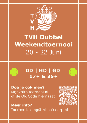 TVH Open Dubbel Weekendtoernooi